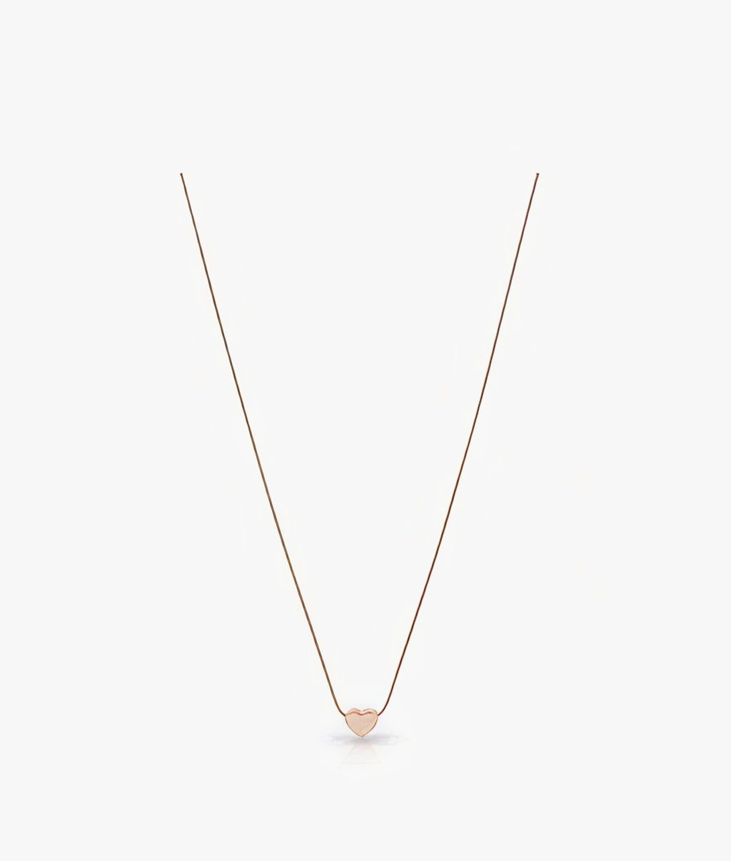 Elegant Heart Pendant Necklace for Girls | Minimal Jewellery | Daily Wear