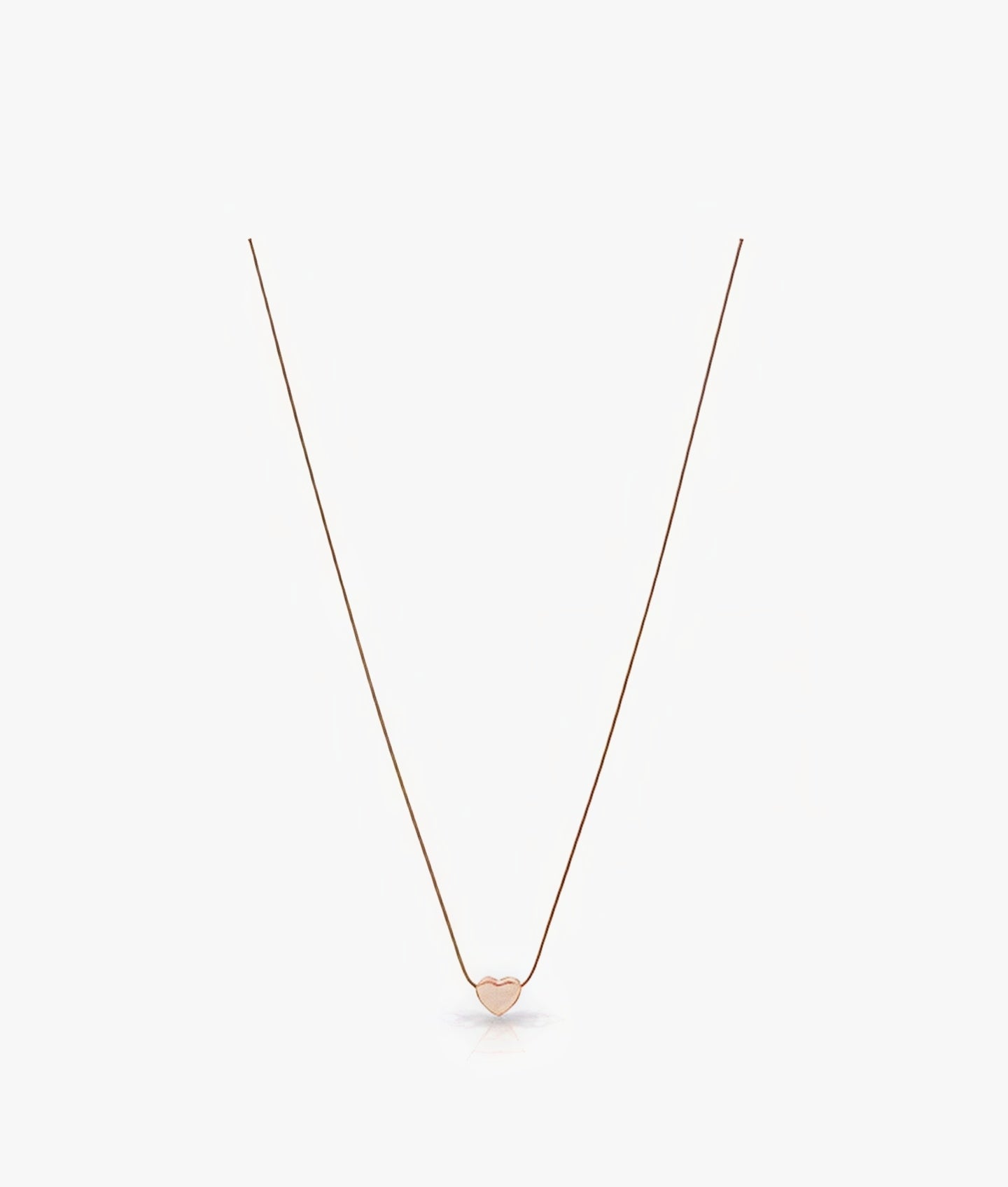 Elegant Heart Pendant Necklace for Girls | Minimal Jewellery | Daily Wear