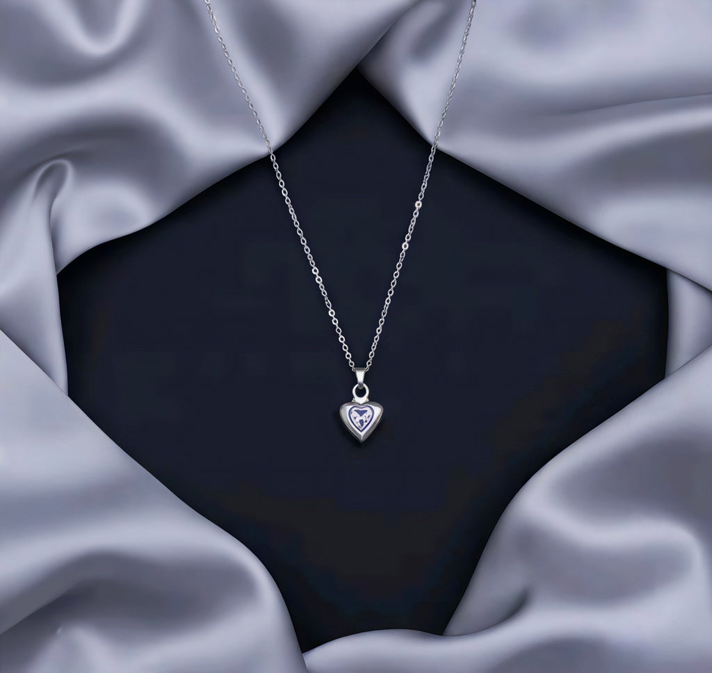 Minimal Heart Pendant Necklace for Women | Elegant Daily Wear Jewellery | Cute Aesthetic Gift
